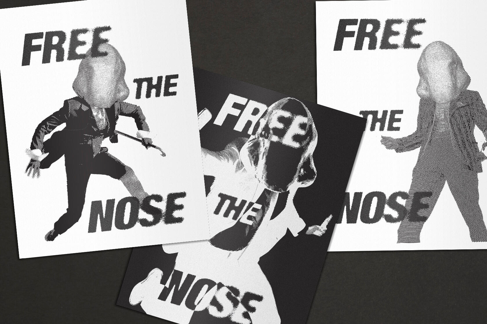 With such a popular Nose on the loose, it&#39;s no wonder people are creating guerilla flyers in its defense